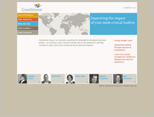 Tablet Screenshot of goodstonegroup.com